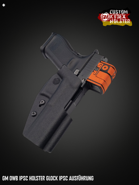 GM OWB Custom Kydex Holster Multi Mount IPSC Glock